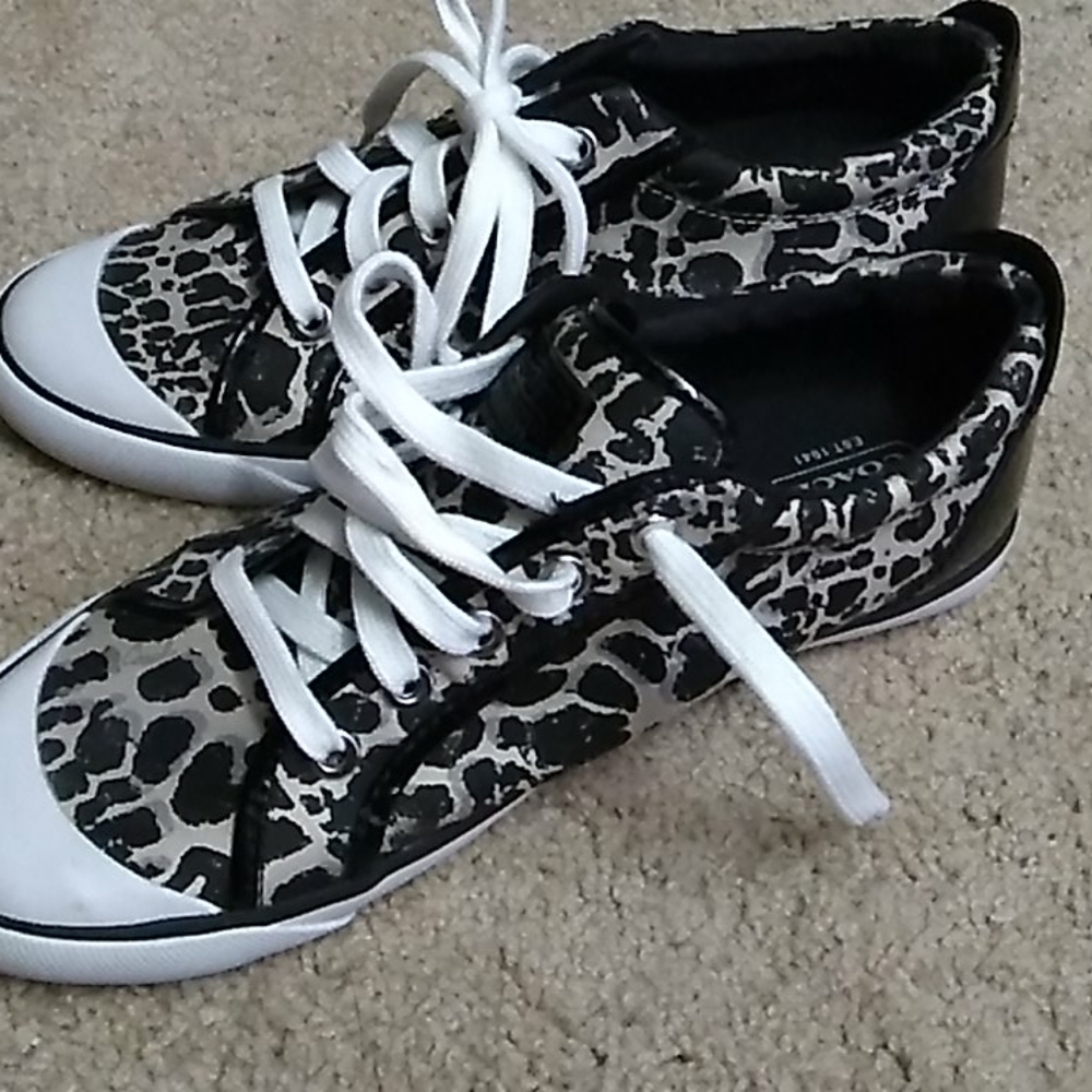 Coach sneakers new 8.5 women's